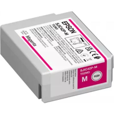 Epson SJIC42P (C13T52M340) - Magenta - Cartouche d'encre