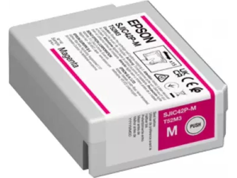 Epson SJIC42P (C13T52M340) Inktcartridge Magenta