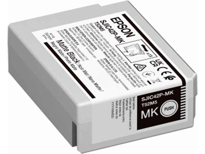 Epson C13T52M540 (SJIC42P) Inktcartridge Mat-zwart