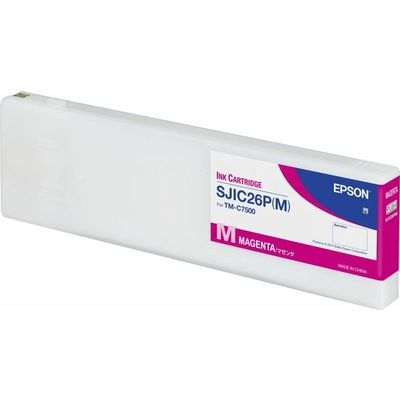 Epson SJIC26P - Magenta - Cartouche d'encre