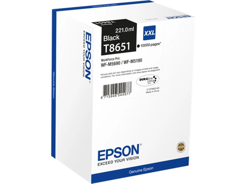 Epson T8651 Inktcartridge Zwart Extra hoge capaciteit