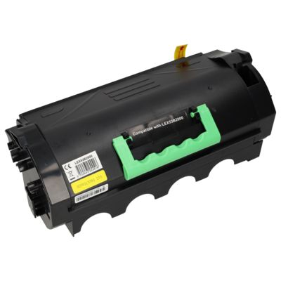 Toner compatible Lexmark 53B2000 - Noir
