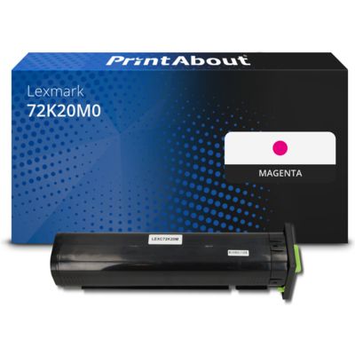 Toner compatible Lexmark 72K20M0 - Magenta