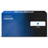 Toner compatible Lexmark 24B6008 - Cyan