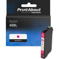 Cartouche compatible Epson 408L (C13T09K34010) - Magenta - Grande capacité