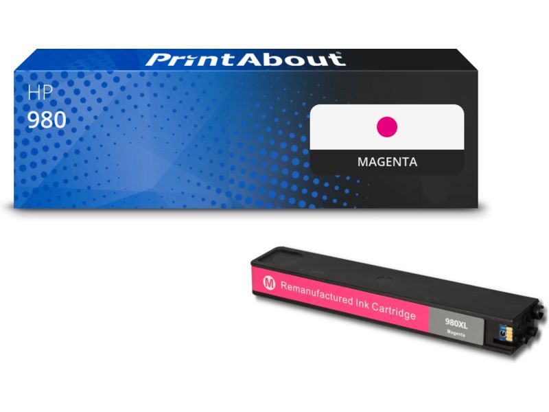 Cartouche compatible HP 980 (D8J08A) - Magenta
