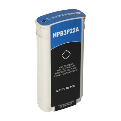 Cartouche compatible HP 727 (B3P23A) - Noir photo - Grande capacité