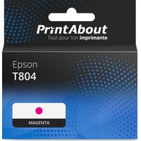 Cartouche compatible Epson T804 (C13T804300) - Magenta