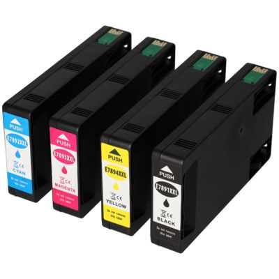 Cartouche compatible Epson T7891/92/93/94 - 4 couleurs - Multipack