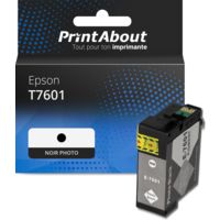 Cartouche compatible Epson T7601 - Noir photo