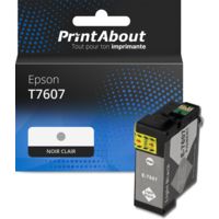Cartouche compatible Epson T7607 - Noir clair