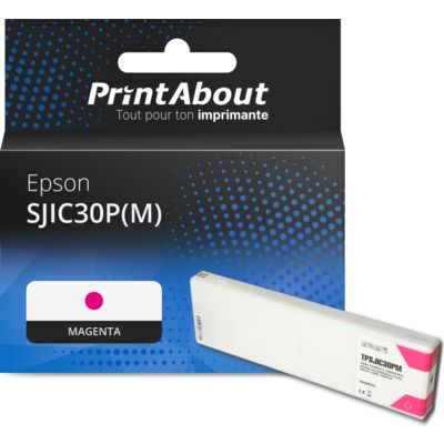 Cartouche compatible Epson SJIC30P(M) - Magenta