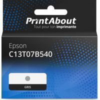 Cartouche compatible Epson C13T07B540 (114) - Gris