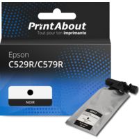 Cartouche compatible Epson C529R/C579R  (T01C100) - Noir - Grande capacité