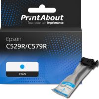 Cartouche compatible Epson C529R/C579R  (T01C200) - Cyan - Grande capacité