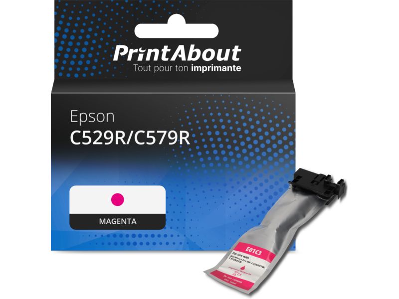Cartouche compatible Epson C529R/C579R (T01C300) - Magenta - Grande capacité