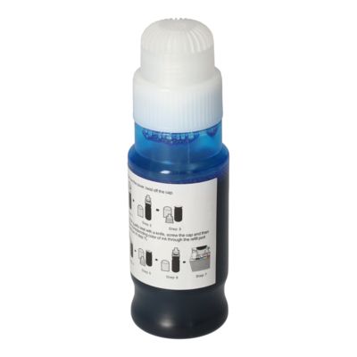 Cartouche compatible Canon GI-50C - Cyan - Grande capacité