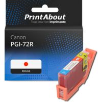 Cartouche compatible Canon PGI-72R - Rouge