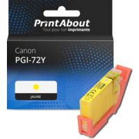 Cartouche compatible Canon PGI-72Y - Jaune
