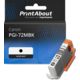 Cartouche compatible Canon PGI-72MBK - Noir mat