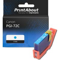 Cartouche compatible Canon PGI-72C - Cyan