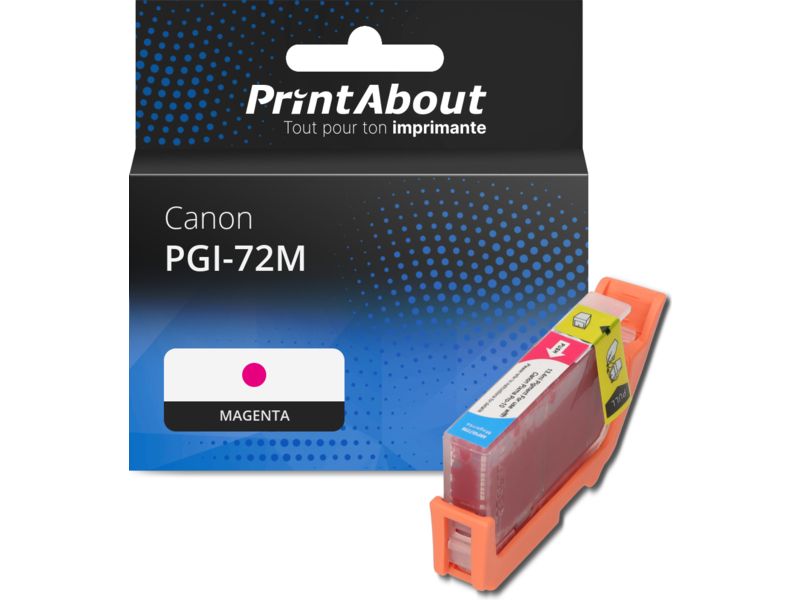 Cartouche compatible Canon PGI-72M - Magenta