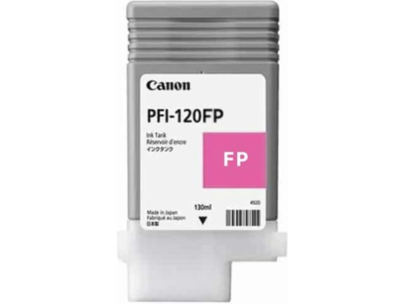 Canon PFI-120 FP - 130 ml - rose fluorescent - original - réservoir d'encre - pour imagePROGRAF GP-200, GP-300, TM-255, TM-355