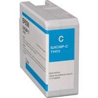 Epson SJIC36P(C) - Cyan - Cartouche d'encre