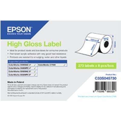 Epson C33S045730 - Blanc - Étiquette