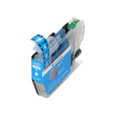 Cartouche compatible Brother LC-421C - Cyan
