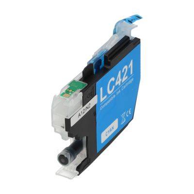 Cartouche compatible Brother LC-421C - Cyan