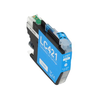Cartouche compatible Brother LC-421C - Cyan
