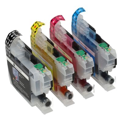 Cartouche compatible Brother LC-421VAL - 4 couleurs - Multipack