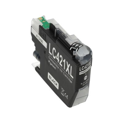 Cartouche compatible Brother LC-421XLBK - Noir - Grande capacité
