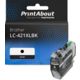Cartouche compatible Brother LC-421XLBK - Noir - Grande capacité