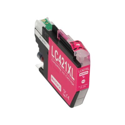 Cartouche compatible Brother LC-421XLM - Magenta - Grande capacité