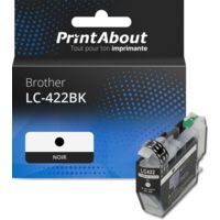 Cartouche compatible Brother LC-422BK - Noir