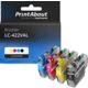Cartouche compatible Brother LC-422VAL - 4 couleurs - Multipack