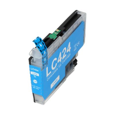 Cartouche compatible Brother LC-424C - Cyan