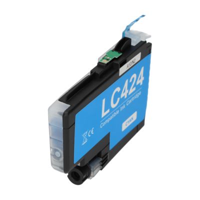 Cartouche compatible Brother LC-424C - Cyan