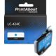 Cartouche compatible Brother LC-424C - Cyan