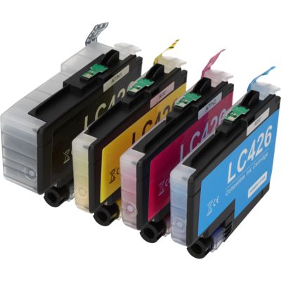 Cartouche compatible Brother LC-424VAL - 4 couleurs - Multipack