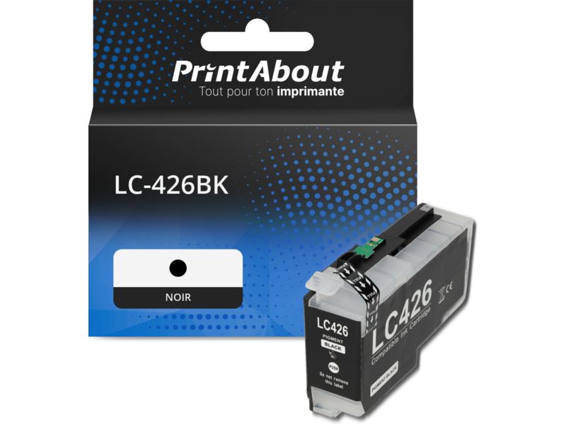 Cartouche compatible Brother LC-426BK - Noir