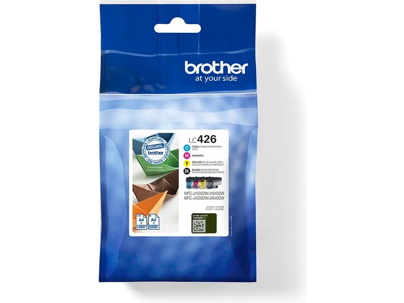 Brother LC-426VAL Inktcartridge 4-kleuren Multipack