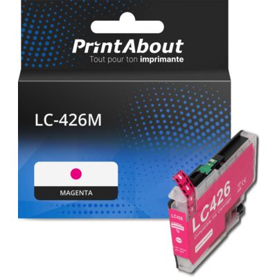 Cartouche compatible Brother LC-426M - Magenta