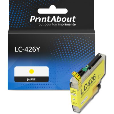 Cartouche compatible Brother LC-426Y - Jaune