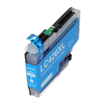 Cartouche compatible Brother LC-426XLC - Cyan - Grande capacité