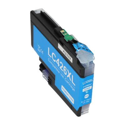 Cartouche compatible Brother LC-426XLC - Cyan - Grande capacité