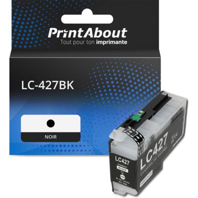 Cartouche compatible Brother LC-427BK - Noir