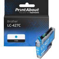 Cartouche compatible Brother LC-427C - Cyan